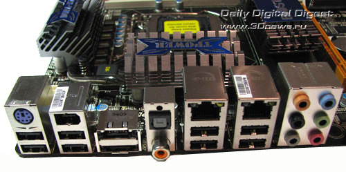 Biostar TPower I55 задняя панель